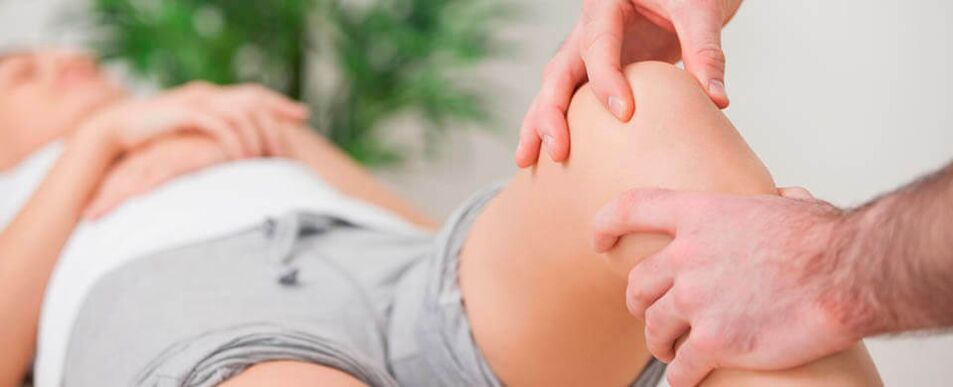 масаж за болки в коляното